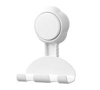 Suction Cup Hanger - Waterproof, Removable Wall Holder, Kitchen Towel Rack | Glass Tile Mirror Window Coat Hat Bag Key Razor Squeegee Sponge Wreath Apartment Dorm Room Rental Decor
