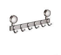 Suction Cup Hook Aluminum Construction for Door Bathroom Shower Entryway Strong Hold Supports 10kg No Drilling Quick Tool-Free Install Gunmetal Gray