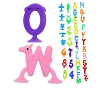 Suction Cup Letters Toy 41pcs Tpr Bath Alphabet Set