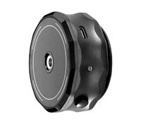 Suction Cup Mount For Action Cameras 1/4inch Thread Build-in Battery For Microphones & Fill Lights Sports Camera Mount Adapter
