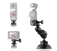 Suction Cup Mount for DJI Osmo Pocket 3/GoPro/Insta360 Action Camera | Heavy-Duty Car Windshield Window Mount for GoPro Hero 13/12/11/10/9/8/7, for DJI Osmo Action 6/5/4/3, for Insta360 X5 X4 X3