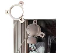 Suction Cup Mount for Google Nest Cam Indoor Wired 2nd and 3rd Gen, Window Wall Mount, No Drill Installation for Glass and Smooth Surfaces