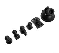 Suction Cup Mounted Camera Holder For Vehicles With Adaptability Through Five Unique Adapter Types For Varying Models