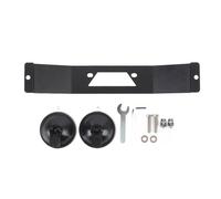 Suction Cup Mounting Kit Compatible with Mini Dish Antenna - Aluminum Alloy Base Bracket for Car RV and Boat - Dual Suction Cup Installation Hardware