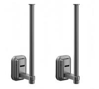 Suction Cup Paper Towel Holder For Bathroom And Kitchen Wall Mount, Portable Tissue Roll Dispenser Suitable For RVs, Boats, And Small Living Spaces(2 Pcs)