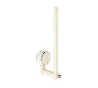 Suction Cup Paper Towel Holder Wall Mount Function Adjustable Kitchen Roll Hanger With 180 Rotation For Indoor Use No Drill Hooks For Dish Towels And More MhD748 (Beige, 29X11X6cm)