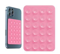 Suction Cup Phone Case Holder | 8.0 x 5.5 cm Large Silicone Mobile Phone Adhesive Grip - Sticky Mobile Phone Grip Square Suction Cup Phone Case Self-Adhesive Non-Slip Square Phone Holder for Sc