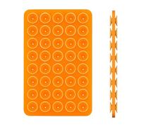 Suction Cup Phone Holder, Silicone Sticky Phone Grip, Sticky Cell Phone Grip, 40 Grains Strong Grip Suction Phone Holder for Travel, Set Apart