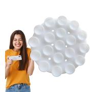 Suction Cup Phone Holder,Suction Cup Phone Holder,Mirror Phone Mount Suction Cup - Self Adhesive Phone Suction Bracket, Silicone Phone Stand, Phone Mount for Car Window Selfies, Photos, Video Makers