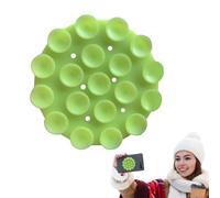 Suction Cup Phone Holder, Suction Phone Holder - Phone Case with Handle, Mirror Phone Holder | Self-Adhesive Phone Stand, Mirror Phone Holder for Shower, Hands-Free Calling for Selfie