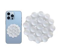 Suction Cup Phone Holder Universal Silicone Adhesive Mount Hands-Free