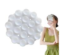Suction Cup Phone Mount,Cell Phone Holder Suction Cup - Silicone Adhesive Mount, Car Window, Mirror Shower Holder, Hands-Free