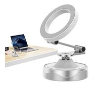 Suction Cup Phone Mount | Foldable Suction Magnetic Car Phone Holder | Automotive Accessories for Entertainment Viewing Calling Navigation Commuting