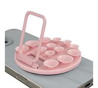 Suction Cup Phone Mount | Strong Adsorption Phone Stand Case Mount - Reusable Anti-Slip Electronic Holder Stand for Center Console Dashboard Desktop