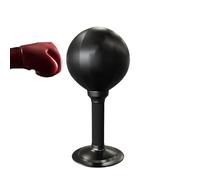 Suction Cup Punching Bag,Desktop Punching Bag | PU Leather Multifunctional Punching Bag | Funny Boxing Equipment, Training Supplies for Counters, Walls, Work