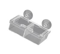 Suction Cup Reptile Feeder Reptile Food Water Bowl Escape Proof Verme Dish Lizard Bowls Worm