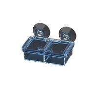 Suction Cup Reptile Feeder Reptile Food Water Bowl Escape Proof Verme Dish Lizard Feeder Bowl