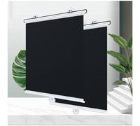 Suction Cup Roll Up Blinds Without Drilling, Blackout Roller Blinds, Roof Window Roller Shades, Retractable Sun Shade, Blackout Curtains 30-80cm Wide,2pc-45x100cm/18 * 39in