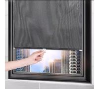 Suction Cup Roller Blind - Portable Sunshade Privacy Screen, No Drilling Required, Thermal UV Blocking Retractable Blinds for Windows & Cars