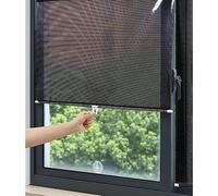 Suction Cup Roller Blinds,Blackout Curtain,Punch-free Retractable Balcony Sun Shade,Sunscreen Insulation Shading Curtain Window Shade Blind Kitchen Office Car Privacy Screen(W58xL125cm/23x49in)