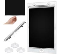 Suction Cup Roller Blinds for Windows, No Drilling Blackout Roll Up Shades, 30/35/40/50/58/60/68/70/80cm Wide Retractable Sunshade, Thermal Insulation and Sun Protection Privacy Screens