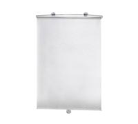 Suction Cup Roller Blinds,Punch-free Retractable Balcony Sun Shade,Sunscreen Insulation Shading Curtain,Temporary Blinds for Kitchen Office Car (40cm x 125cm(15.7in x 49.2in))