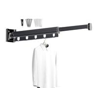 Suction Cup Shower Curtain Rod, Waterproof Telescopic Drying Rack for Bathroom Partition