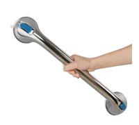 Suction Cup Shower Grab Bars for Seniors & Handicap12 16" 22" Removable Safety Handles No Drill Bathroom Support for Elderly & Disabled