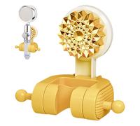 Suction Cup Shower Holder,Adjustable Holder,Wall Mounted Shower Bracket | for Bathroom Home RV Tile Wall Loofah Towels