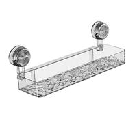 Suction Cup Storage Rack - Rectangle Bathroom Organizer, No Drill Wall Basket Storage | Heavy-Duty Suction Shower Shelf, Self-Adhesive Suction Cup Shelf Suitable For Bathroom And Kitchen Home