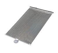 Suction Cup Sunshade Roller Blinds No Drilling,Retractable Blackout Roller Blinds for Windows,Temporary Blinds,Portable Privacy Thermal Insulated Curtains,Car Sun Shades,Silver-40×60cm(15.7 * 23.6in)