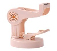 Suction Cup Tape Dispenser for Scrapbooking Box Sealing Desk Cutter 360 Degree Rotating Adjustable Cutting Head ABS Stainless Steel Dispenser