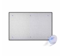 Suction Cup Thermal Insulation Window Film,Reflective Window Film, Sun Block Window Sticker,Anti-glare/Anti-UV,Wind Proof Aluminium Film WxH-100x100cm/39.4x39.4in，for Home Office Garage Glass Windows(