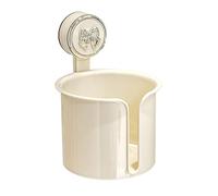 Suction Cup Tissue Storage Box, Multi-Room Compatibility, 13.5x10.5cm, Tissue Roll Dispenser, Bathroom Paper Dispenser Case, Lightweight, for Hotel Or Home