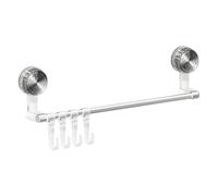 Suction Cup Towel Rack, Bath Towel Bar, Wall Mounted Towel Rail - Bathroom Towel Rack, Hand Towel Rack, Shower Towel Rack, Hand Towel Rack, Bathroom Accessories