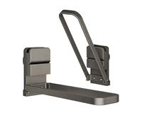 Suction Cup Towel Rod - Bathroom Wall Mounted Hanger Rail, Removable Storage Bar, Space Saving Organizer | Quick Install Drying Holder for Kitchen, Apartment, Hotel, Household, Laundry Area, Shower Ro