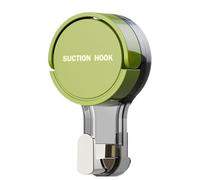 Suction Cup Wall Hooks - Suction Cup Wreath Holders | Strong Waterproof Storage Hooks, Easy to Install Without Tools, Reusable Wall Storage Accessories, Compatible