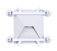 Suction Cup Window Antenna Mount, Strong Car Bracket, 8.46x6.1x3.74 Inches, Portable Mounting Kits, Secure Suctions Grip Designs for Boat, Airplane Uses, Black and White