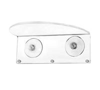 Suction Cup Window Shelf Clear Acrylic Indoor Garden Plant Shelves With Powerful Suction Window Extender