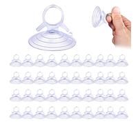 Suction Cups PVC Clear Sucker Pads Strong Adhesive Suction Cups for Car Sun Shade Window 40PCS