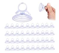 Suction Cups PVC Clear Sucker Pads Strong Adhesive Suction Cups for Car Sun Shade Window 40pcs Car Sun Shade Suction Cups Window Suckers for Car Windscreen Clear Suction Cup