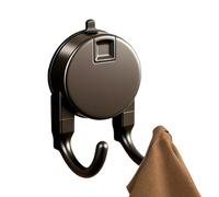 Suction Cups With Hooks Retractable Suction Cup Clothes Rack | Robe Hooks for Coat Hat Towel Dressing Gown Loofah Kitchen Bathroom Shower Glass Door Mirror Wall Tile