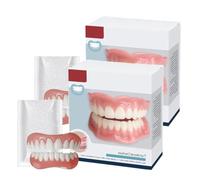 Suction Fit Dentures, Suction-Fit Complete Denture, Multi-Functional Shaping Silicone Denture Set, Soft and Comfortable (2)