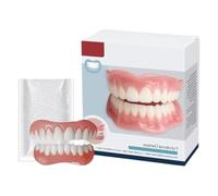 Suction Fit Dentures, Suction-Fit Complete Denture, Multi-Functional Shaping Silicone Denture Set, Soft and Comfortable (1)
