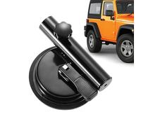 Suction Flag Pole Mount - Truck Flagpole Bracket, No Drilling Vehicle Flagpole Stand, Strong Grip Easy Install Holder Tool, Flag Accessory for Car Parade Pickup Van Window, 20/13.5/16.8 Inches