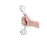 Suction Grab Bar, Bathroom Support Handle Anti Slip Grip Safety Handrail, Shower Grab Rail Super Suction Cup Handle for Door, Window, Cabinet- White