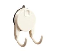 Suction Hook - High Strength Construction Retractable Hanger with Suction Hook | Heavy Duty Organizer for Storage, Use for Home, Kitchen, Bathroom, Shower, Glass Door, Mirror, Tile