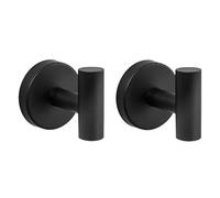 Suction Hooks for Shower Holder, Towel Holder, Utensil Holder | Stainless Steel Bathrobe Hook Utensils Hooks No Drilling for Bathroom, Shower, Kitchen, Bathrobe