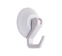 Suction Hooks Lever Type White Plastic (1 Pc) X 10 Pack/S