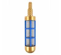 Suction Hose Filter Brass Water Pump Strainer with 3/4" 1/2" Hose Tail Fit for Pressure Washer (Pack of 1)